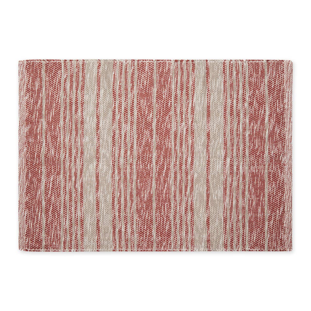 DII® Variegated Stripe Handwoven Recycled Yarn Rug, 2ft. x 3ft.